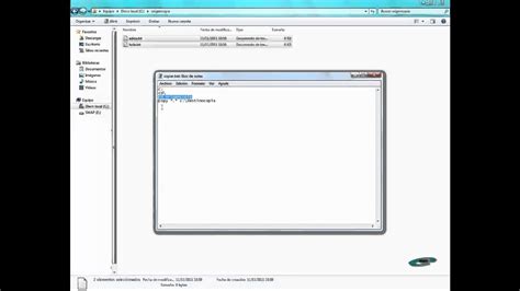 crear un script en windows para copias de datos